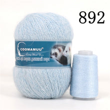 Load image into Gallery viewer, High Quality Soft Mink Luxury Long Plush Wool Cashmere Yarn for Knitting
