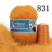 Load image into Gallery viewer, High Quality Soft Mink Luxury Long Plush Wool Cashmere Yarn for Knitting
