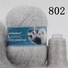 Load image into Gallery viewer, High Quality Soft Mink Luxury Long Plush Wool Cashmere Yarn for Knitting
