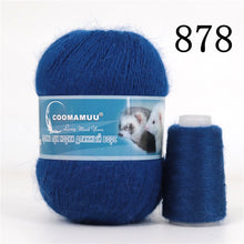 Load image into Gallery viewer, High Quality Soft Mink Luxury Long Plush Wool Cashmere Yarn for Knitting
