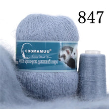 Load image into Gallery viewer, High Quality Soft Mink Luxury Long Plush Wool Cashmere Yarn for Knitting
