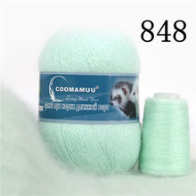 Load image into Gallery viewer, High Quality Soft Mink Luxury Long Plush Wool Cashmere Yarn for Knitting
