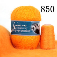 Load image into Gallery viewer, High Quality Soft Mink Luxury Long Plush Wool Cashmere Yarn for Knitting
