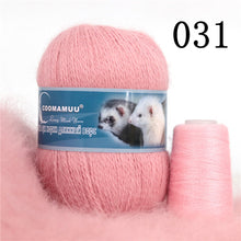 Load image into Gallery viewer, High Quality Soft Mink Luxury Long Plush Wool Cashmere Yarn for Knitting
