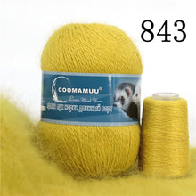 Load image into Gallery viewer, High Quality Soft Mink Luxury Long Plush Wool Cashmere Yarn for Knitting
