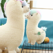 Load image into Gallery viewer, White Soft Alpaca Lama Stuffed Plush Toy
