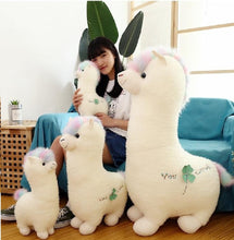 Load image into Gallery viewer, White Soft Alpaca Lama Stuffed Plush Toy
