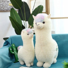 Load image into Gallery viewer, White Soft Alpaca Lama Stuffed Plush Toy
