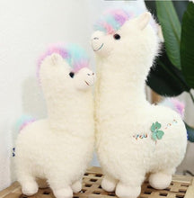 Load image into Gallery viewer, White Soft Alpaca Lama Stuffed Plush Toy
