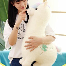 Load image into Gallery viewer, White Soft Alpaca Lama Stuffed Plush Toy
