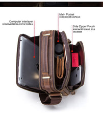 Load image into Gallery viewer, Genuine Leather Shoulder Bag For Men
