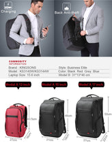 Load image into Gallery viewer, Anti-theft USB Charger Backpacks Bag For Men
