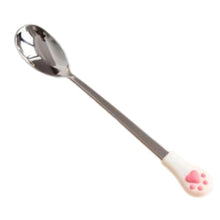 Load image into Gallery viewer, Cute Cat Claw Tea Coffee Spoon
