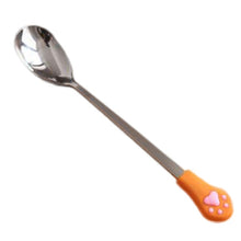 Load image into Gallery viewer, Cute Cat Claw Tea Coffee Spoon
