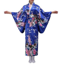 Load image into Gallery viewer, Japanese Kimono Yukata With Obi  For Women
