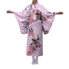 Load image into Gallery viewer, Japanese Kimono Yukata With Obi  For Women
