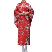 Load image into Gallery viewer, Japanese Kimono Yukata With Obi  For Women
