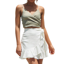 Load image into Gallery viewer, Mini Wrap Skirt For Women
