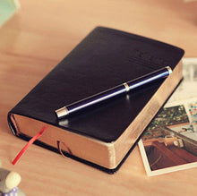 Load image into Gallery viewer, Vintage Leather Thick Paper Notebook | 240 Sheets
