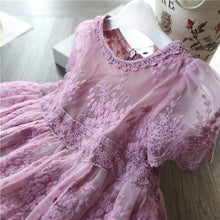 Load image into Gallery viewer, Elegant Lace Dress For Girls
