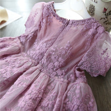 Load image into Gallery viewer, Elegant Lace Dress For Girls
