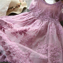 Load image into Gallery viewer, Elegant Lace Dress For Girls
