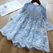 Load image into Gallery viewer, Elegant Lace Dress For Girls
