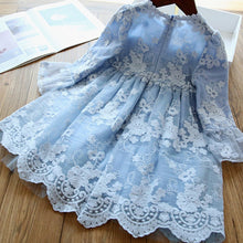 Load image into Gallery viewer, Elegant Lace Dress For Girls
