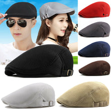 Load image into Gallery viewer, French Style Flat Beret Hat
