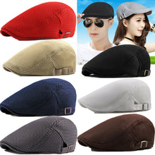 Load image into Gallery viewer, French Style Flat Beret Hat
