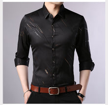 Load image into Gallery viewer, Slim Fit Long Sleeve Shirt For Men
