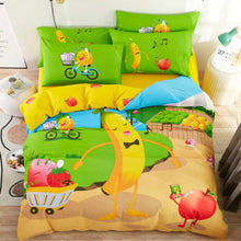 Load image into Gallery viewer, 100% Cotton Kid Bedding Duvet Cover Set
