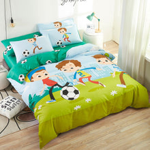 Load image into Gallery viewer, 100% Cotton Kid Bedding Duvet Cover Set
