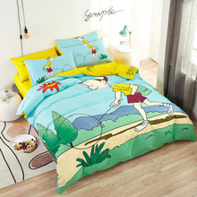 Load image into Gallery viewer, 100% Cotton Kid Bedding Duvet Cover Set
