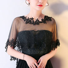 Load image into Gallery viewer, Women Elegant Applique Tulle Shawl
