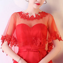 Load image into Gallery viewer, Women Elegant Applique Tulle Shawl
