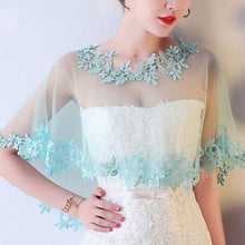 Load image into Gallery viewer, Women Elegant Applique Tulle Shawl
