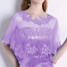 Load image into Gallery viewer, Women Elegant Applique Tulle Shawl
