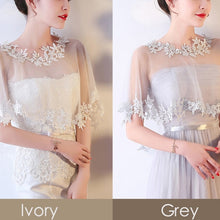 Load image into Gallery viewer, Women Elegant Applique Tulle Shawl
