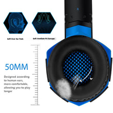 Load image into Gallery viewer, Headset Gamers | LED Light Noise Cancelling
