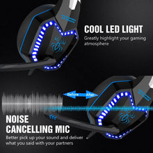 Load image into Gallery viewer, Headset Gamers | LED Light Noise Cancelling
