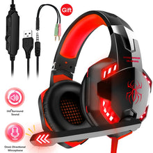 Load image into Gallery viewer, Headset Gamers | LED Light Noise Cancelling
