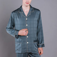 Load image into Gallery viewer, Men Luxurious Ice Silk Pyjamas
