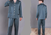 Load image into Gallery viewer, Men Luxurious Ice Silk Pyjamas
