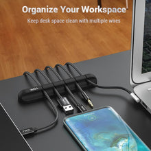 Load image into Gallery viewer, Silicone Cable Organizer for Phones and Computers
