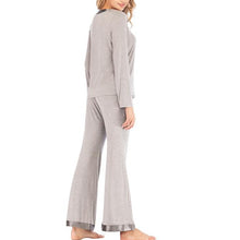 Load image into Gallery viewer, Women Cotton Long Sleeve Sleepwear | 2 Pieces
