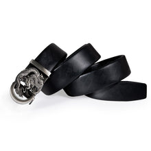 Load image into Gallery viewer, Genuine Leather Belt | Black
