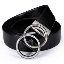 Load image into Gallery viewer, Genuine Leather Belt | Black
