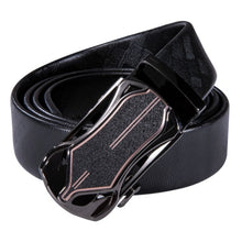 Load image into Gallery viewer, Genuine Leather Belt | Black
