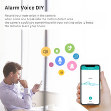 Load image into Gallery viewer, Outdoor AI Human Detection Audio Wireless Security CCTV Camera
